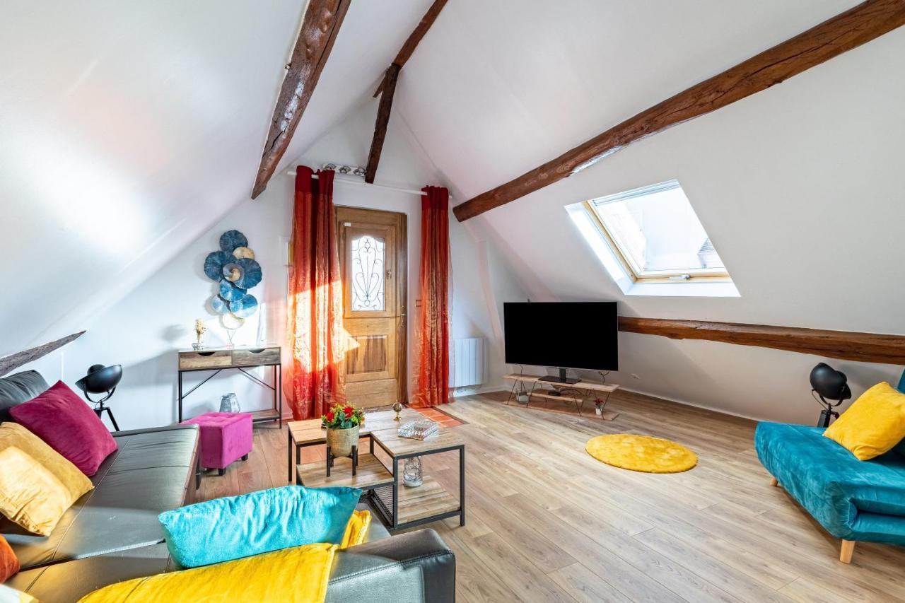 Appartement Le Cobalt - À 10 minutes de Disneyland Paris à Gouvernes Extérieur photo