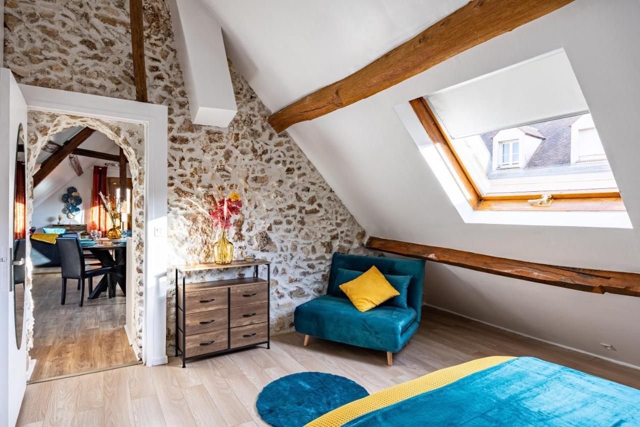 Appartement Le Cobalt - À 10 minutes de Disneyland Paris à Gouvernes Extérieur photo