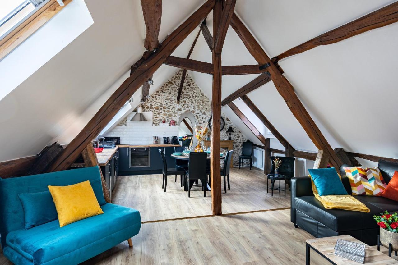 Appartement Le Cobalt - À 10 minutes de Disneyland Paris à Gouvernes Extérieur photo
